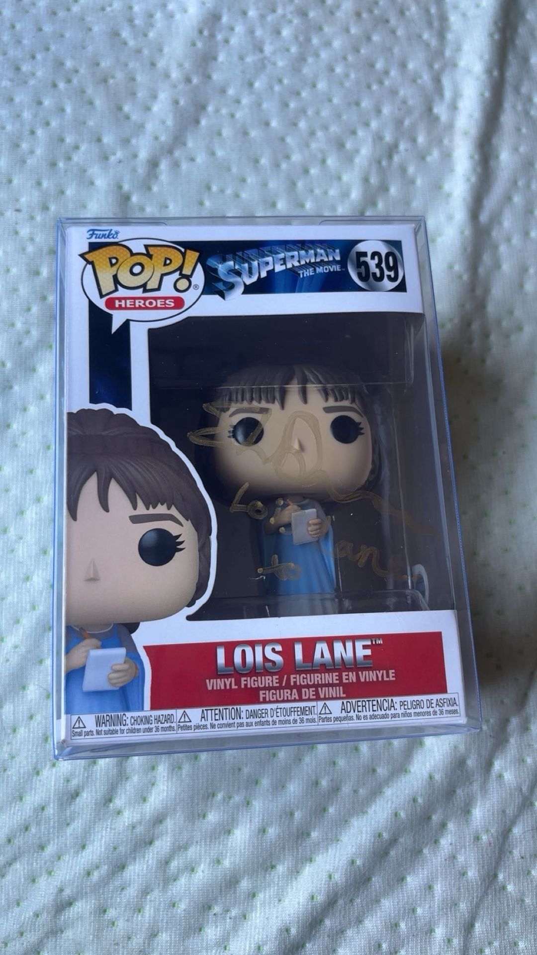 Erica Durance “LOIS LANE” Signed Funko Pop