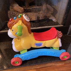 Vetch Rock And Ride On Pony 