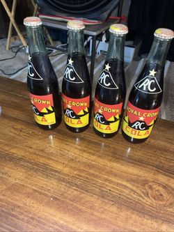 Vintage RC cola bottles