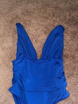 Blue Body Suit