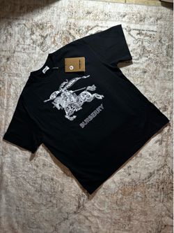 BURBERRY TEE BLACK