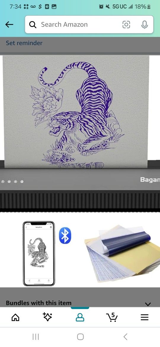 Tattoo Stencil Printer
