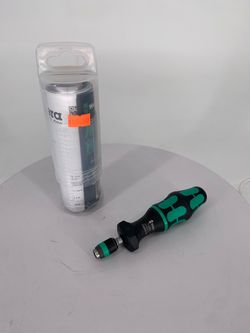 WERA Tools Series 7400 Kraftform adjustable torque screwdrivers (2.5-29.0 in. lbs.) with Rapidaptor quick-release chuck