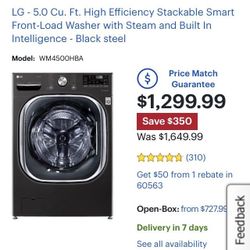Lg Front Loader Washer And Dryer Set