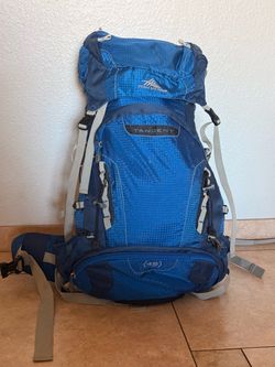 High Sierra Tangent 45 Hiking Backpack - Blue