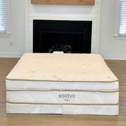 Saatva Classic Mattress, Firm, 14.5" (1 King)