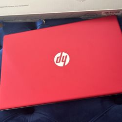 Brand new HP 15.6 inch laptop, red