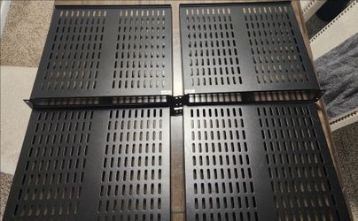 StarTech 2U Server Rack Shelf | Lot of 7 | Vented Cantilever | 19" Rack Mount | Great Condition