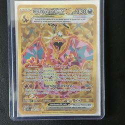 Charizard EX Hyper Rare Holo Card Sv03: Obsidian Flames