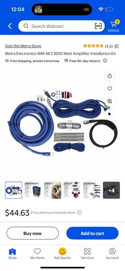 Amp Installation Kit