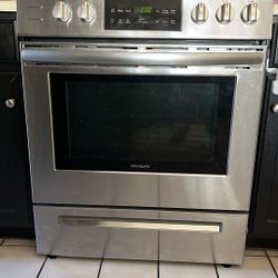 Electric Glass Top Oven And Stove