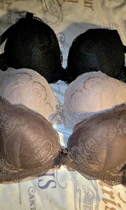 36D Women's 3 Bra Set