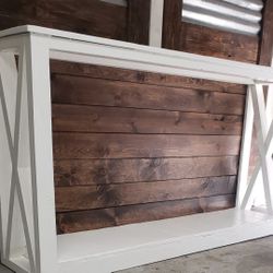 Custom Made Entry Table/ Coffee Bar