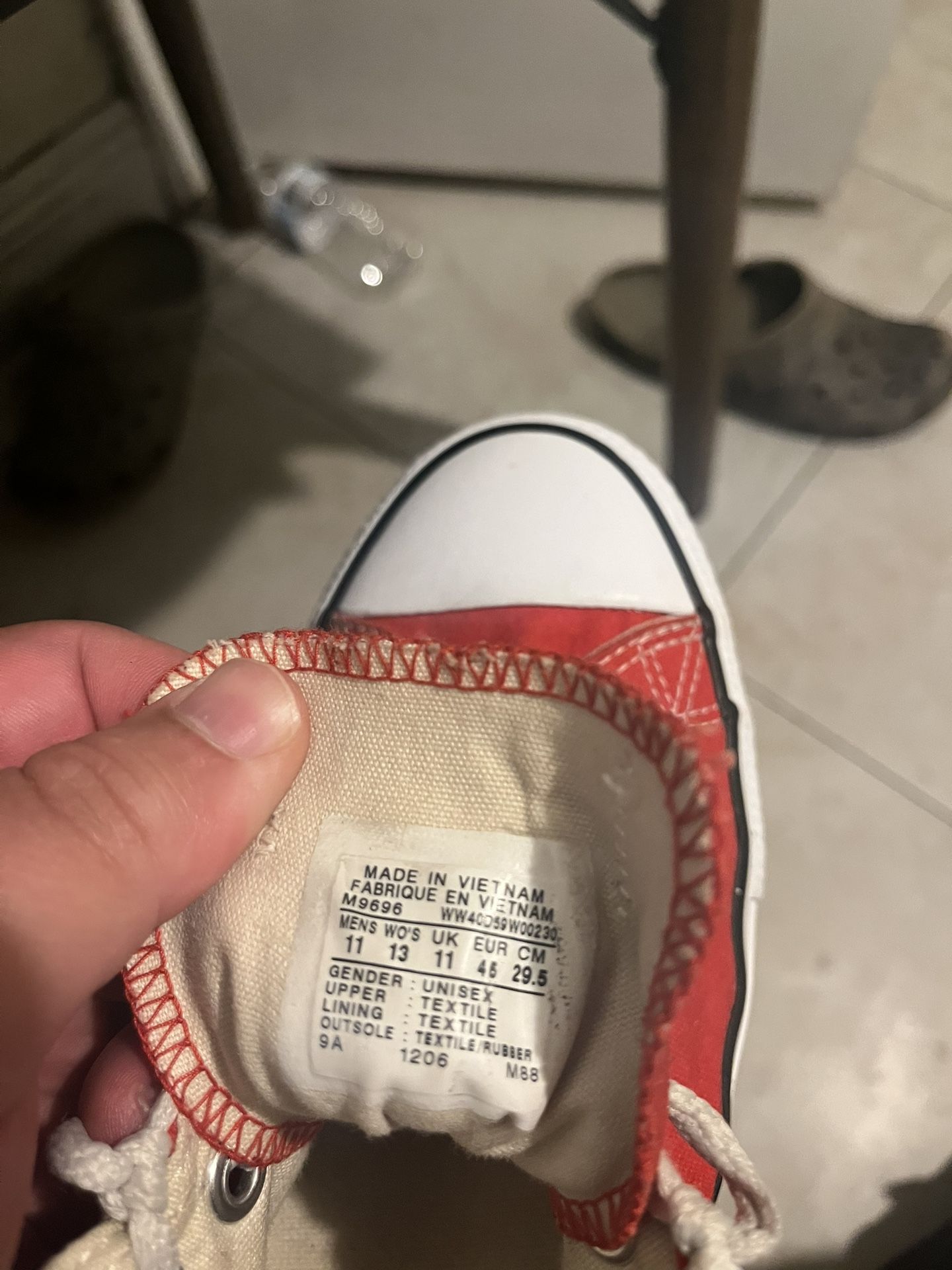 Red Converse Chuck Taylor All-Star | Size 11 (Men’s)