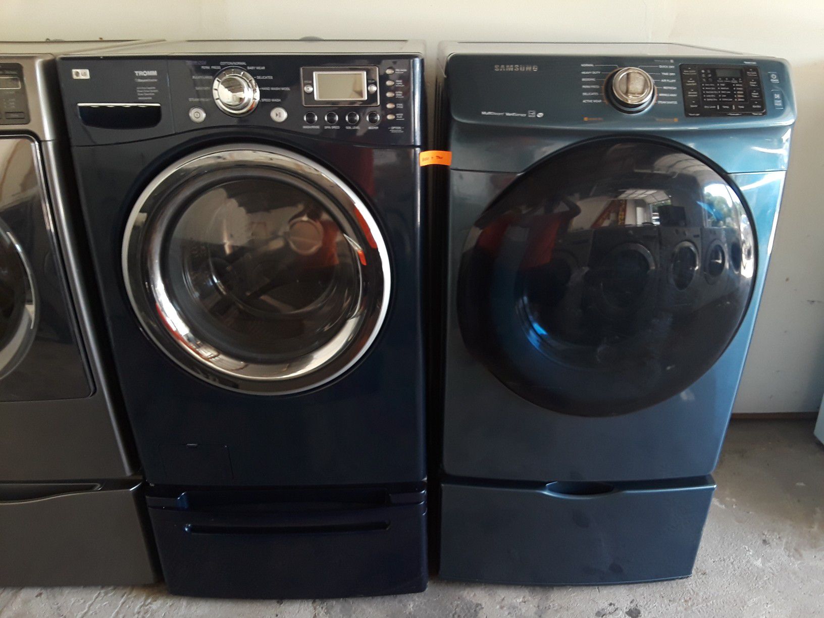 LG Washer And Samsung Electric Dryer