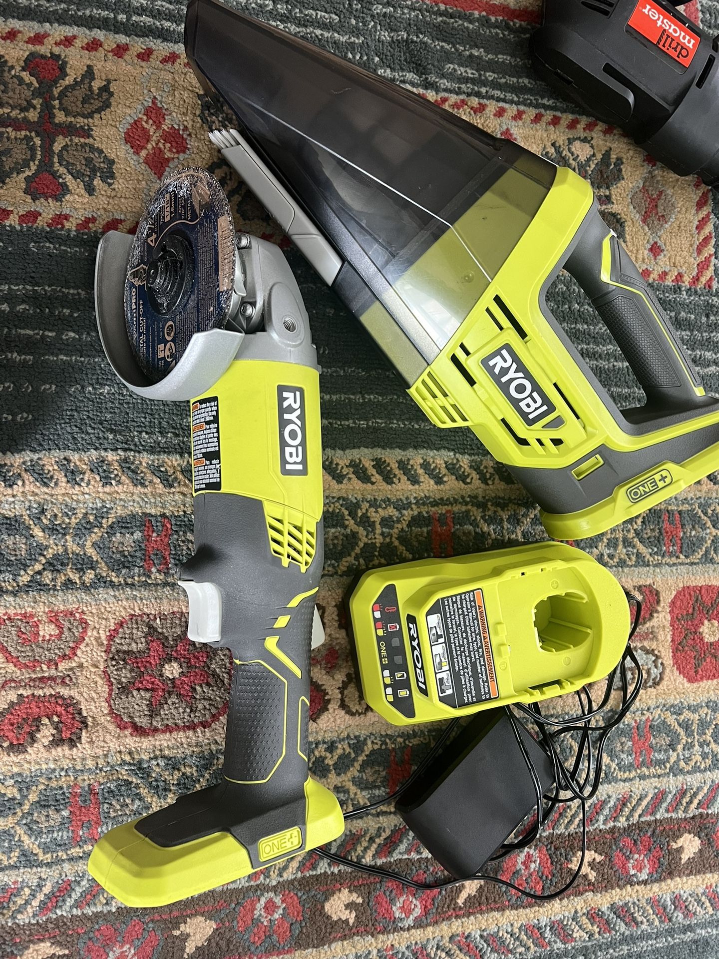 RYOBI Tools And Battery - 18V Lithium 4Ah