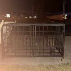 BOSSIN Heavy Duty Indestructible high Anxiety Dog Kennel 