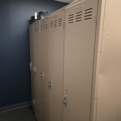 Lockers,  Metal 