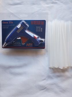 Hot Glue Gun with 18 Glue Sticks