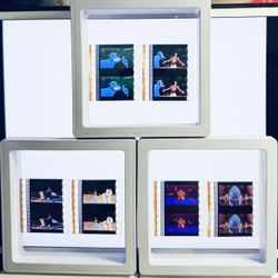 Disney’s Aladdin 35mm Authentic Film Strip Theater Used with 3 White Cases & Extra Film