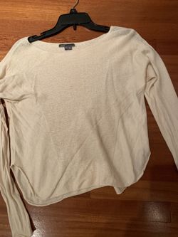 Vince Cashmere Sweater Size XS White