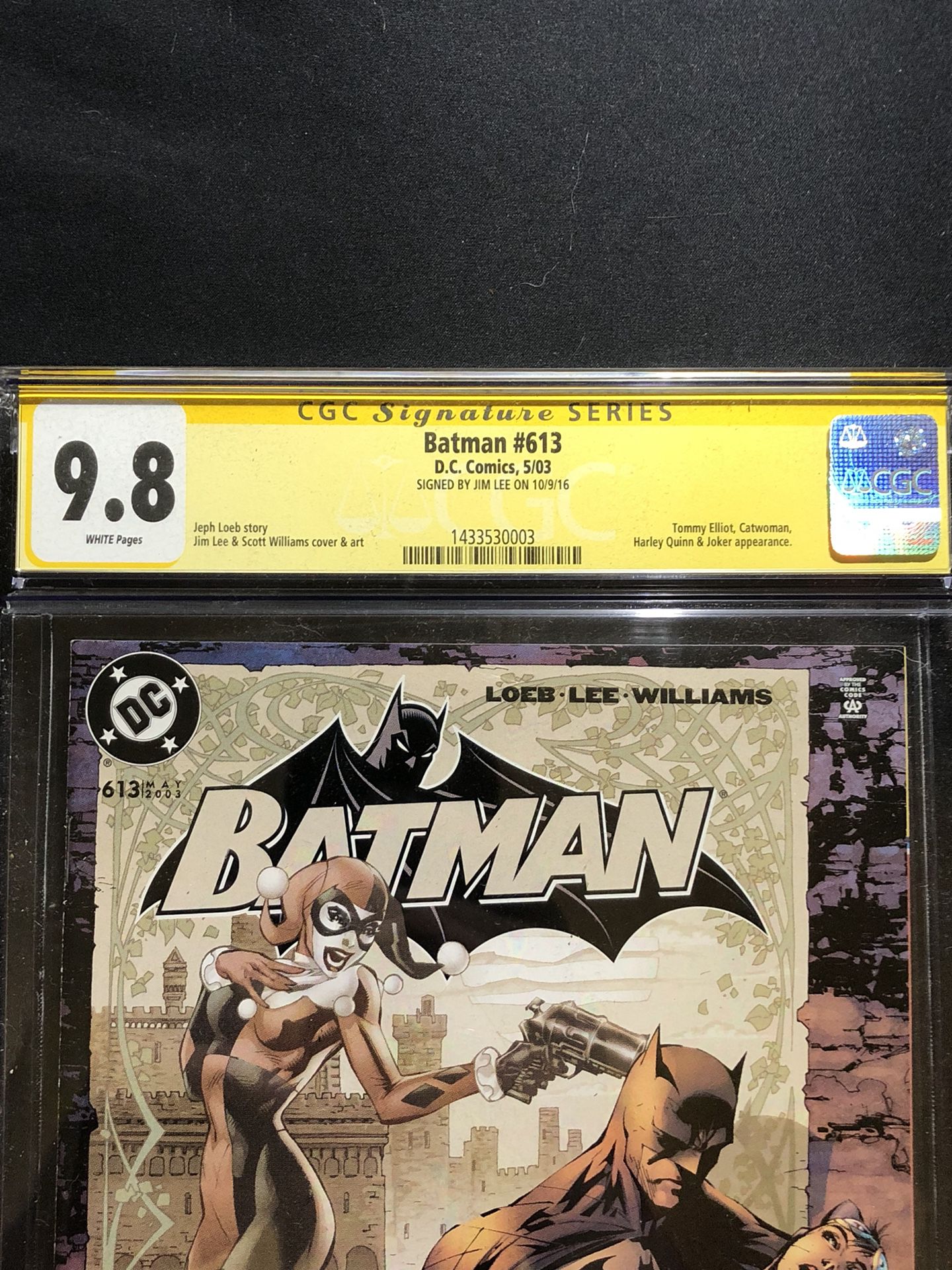 Batman #613 CGC  SIGNED BY JIM LEE for Sale in Knoxville, TN - OfferUp