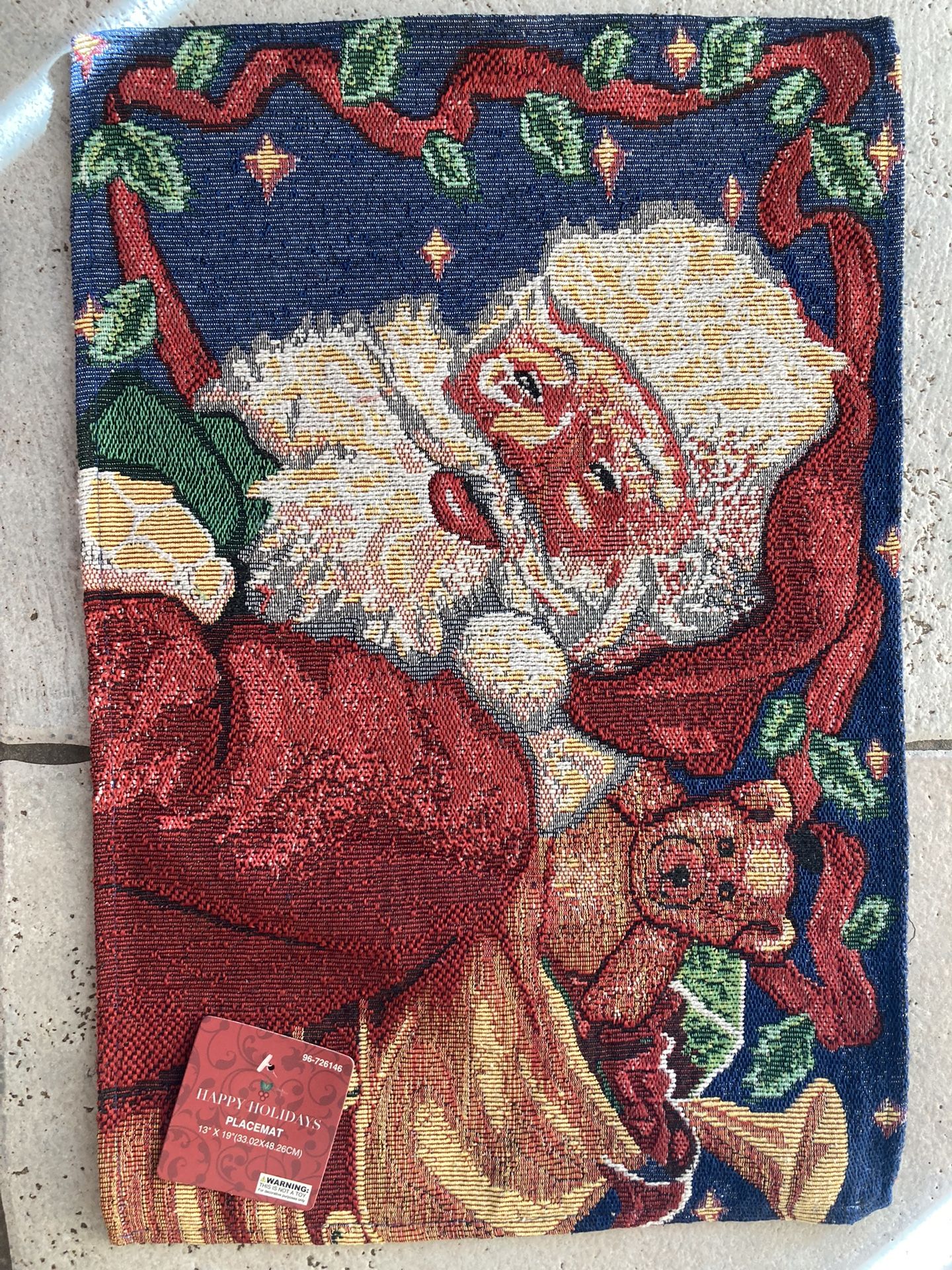 Christmas Tablescape 6 Pcs .