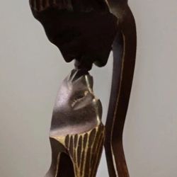 Hand Carved Wooden Sculpture 