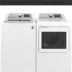 GE Smart Washer And Dryer 