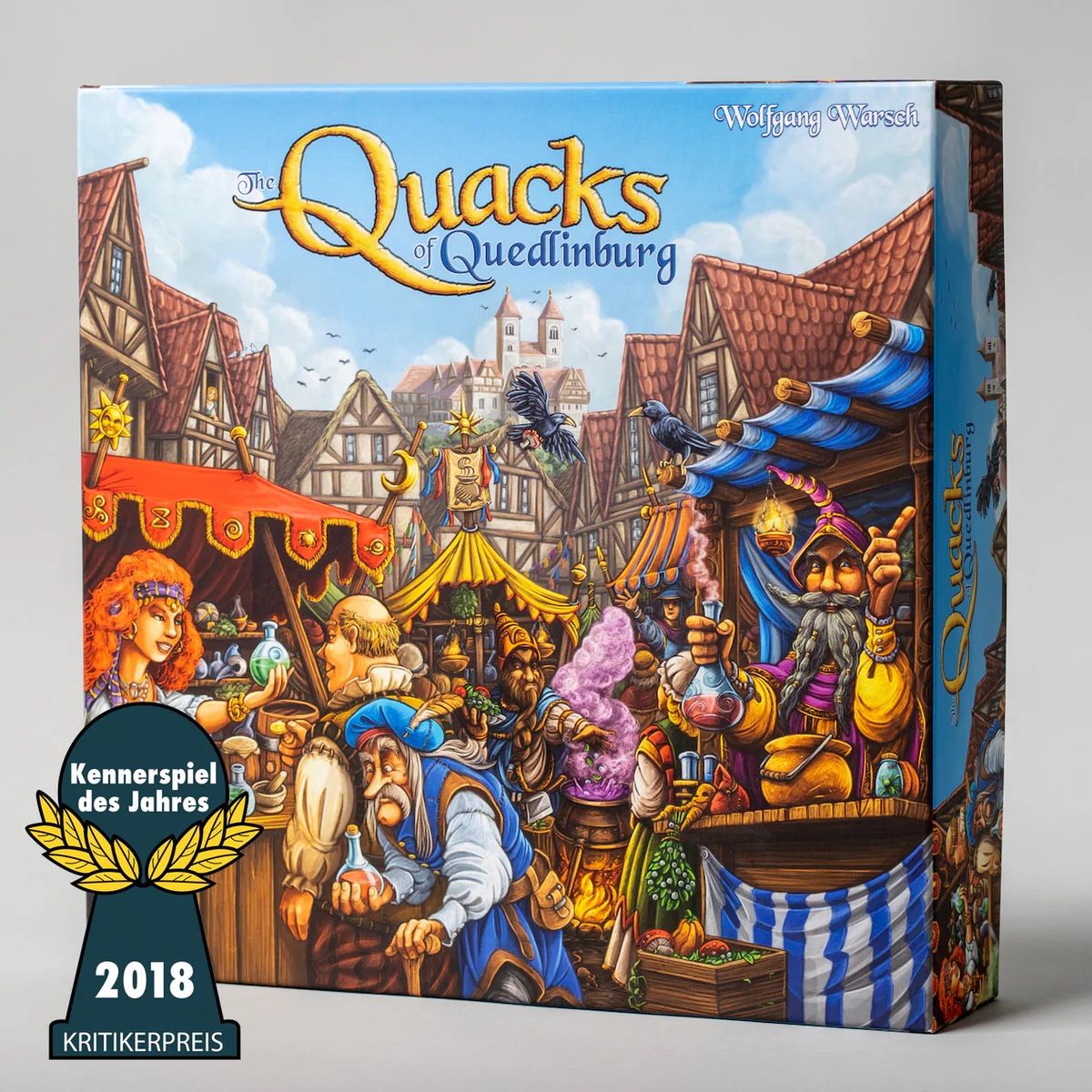 The Quacks of Quedlinburg Board game (prior art edition)