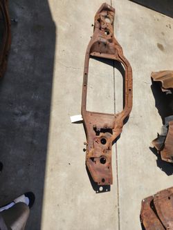 1967 original impala radiator support