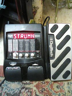 Mutli - Effects DigiTech Pedal w looper ,tuner, Drums and more $ 80 paid 160. Still new