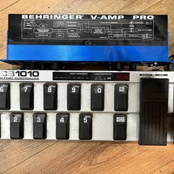 Behringer V-Amp Pro with MIDI Foot Controller