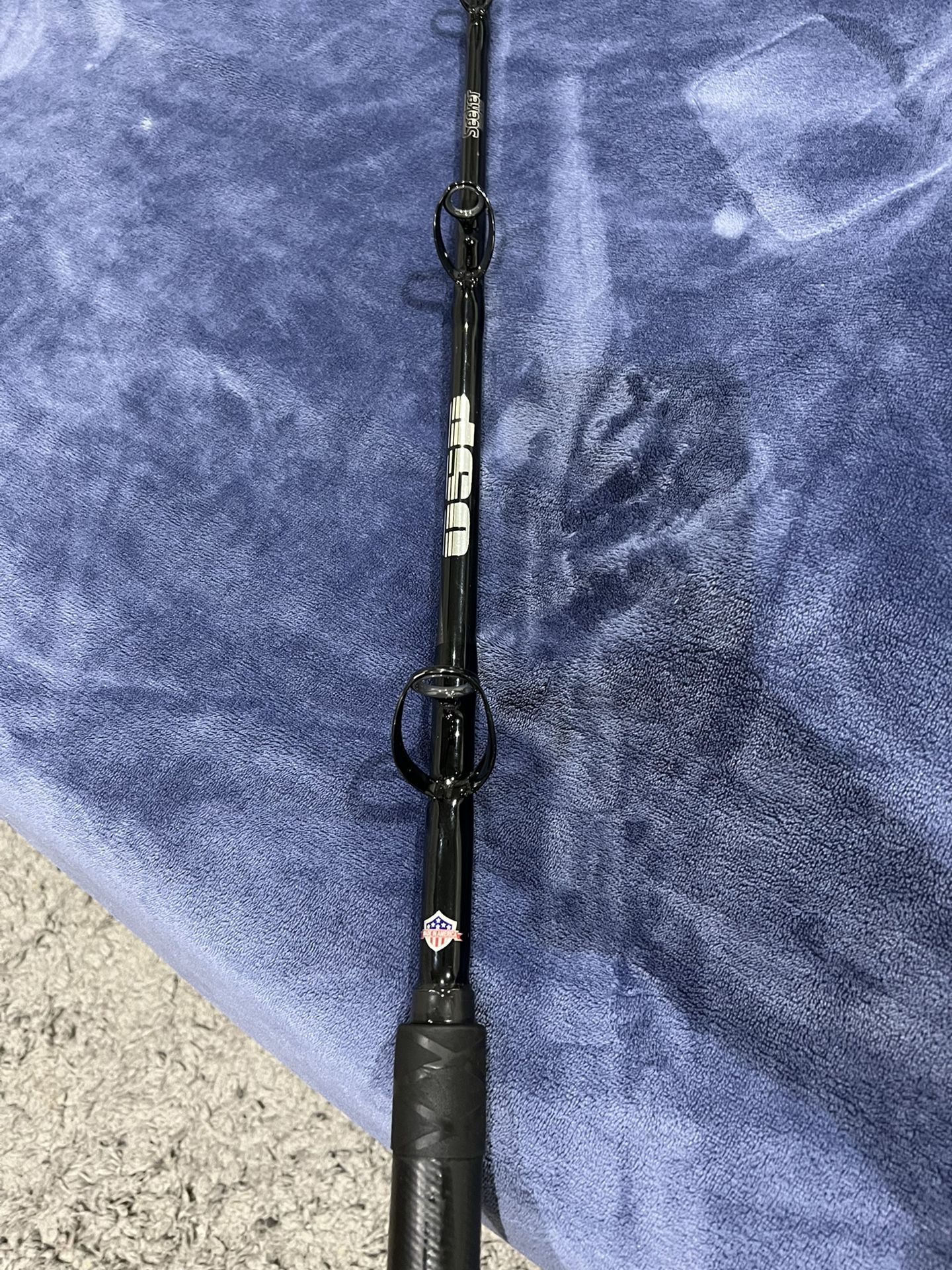 7’3 Seeker OSP 1X3 Factory Wrapped Fishing Rail Rod. Hardly Used. Great  Condition. for Sale in Gardena, CA - OfferUp