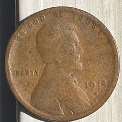 1914-D RARE KEY DATE LINCOLN WHEAT CENT!! 