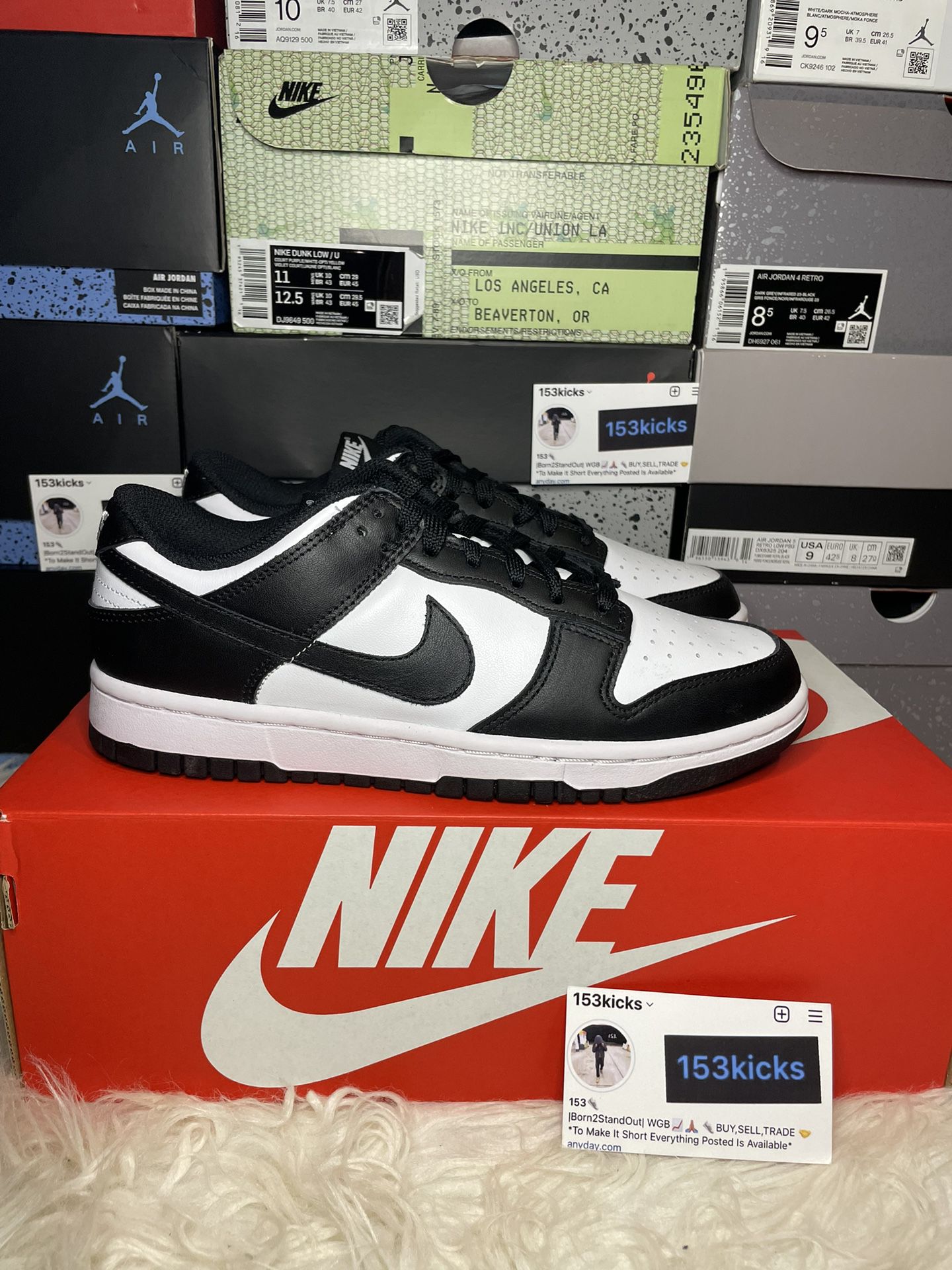 Nike Retro Dunk Pandas Size 7.5 Womens 6 Youth Asking 180$ Brand New 100% Authentic OG All for Sale in Everett, WA - OfferUp