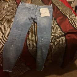 Purple Jeans No Front Tag Size 30