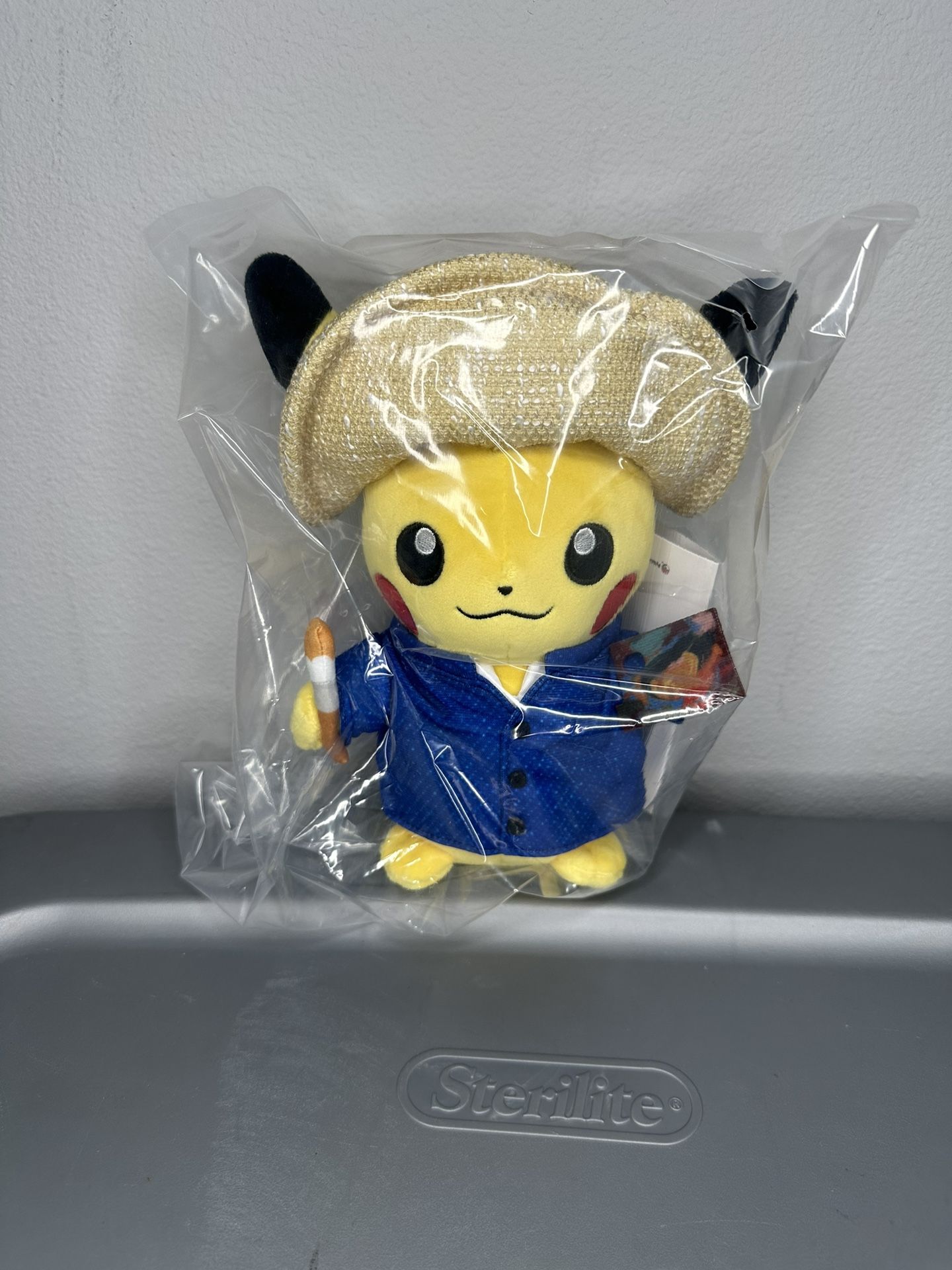 Pokémon Center × Van Gogh Museum: Pikachu Plush - 7 ¾ In. BRAND NEW