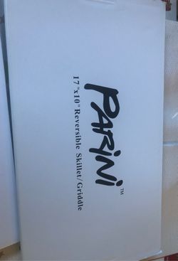 Two Cast Iron Griddles both new