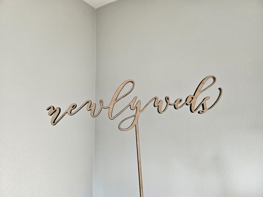 Table Numbers For Wedding Parties Wood Cutouts