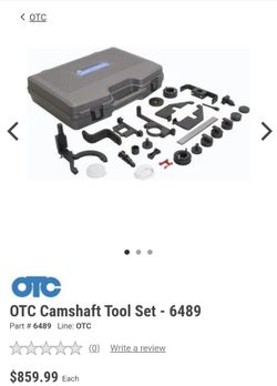 Ford camshaft tool set