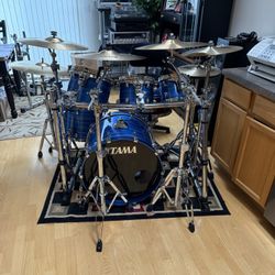 7 piece TAMA STARCLASSIC DRUM KIT