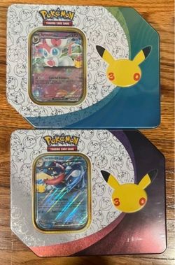 Pokemon 30th Anniversary Tins