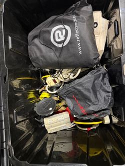 2 - 27 gallon bins GRIP supplies