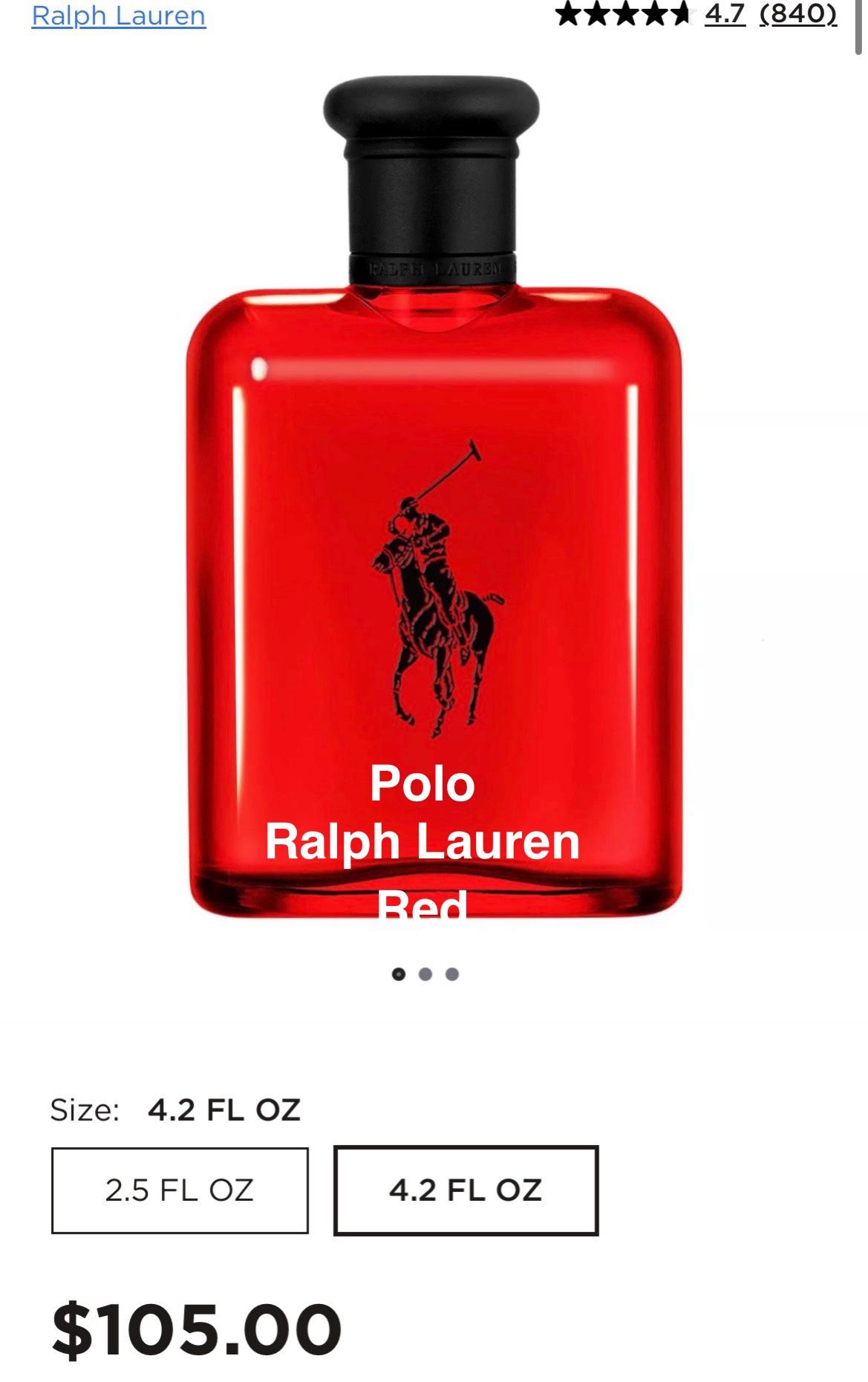 Polo Ralph Lauren Red