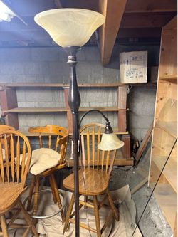 Nice dual floor lamp