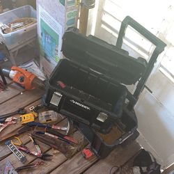 Rolling 2 Peace Husky Tool Box (with Tools)