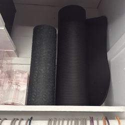 Yoga Mat And Foam Roller