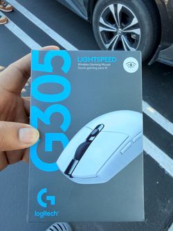 BRAND NEW - Logitech G305 LIGHTSPEED Wireless Gaming Mouse,Hero 12K Sensor, 12,000 DPI-WHITE