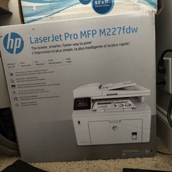 HP Laser Jet Printer (all-in-one